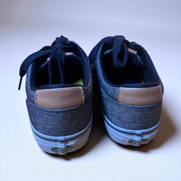 Vans Ward Deluxe Comfort Ortholite Lace up Sneaker Shoes Gray Brown Mens 9 - Picture 4 of 11